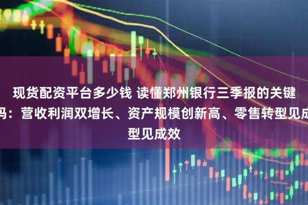 现货配资平台多少钱 读懂郑州银行三季报的关键密码：营收利润双增长、资产规模创新高、零售转型见成效